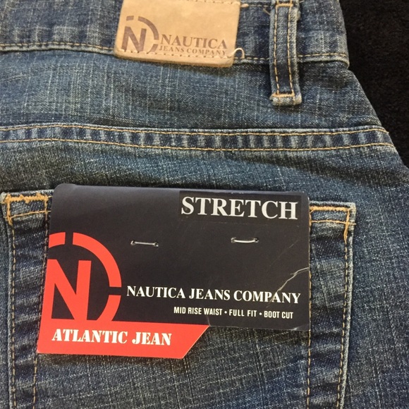 NAUTICA Atlantic Stretch Bootcut Jeans 10X31 - Picture 6 of 10